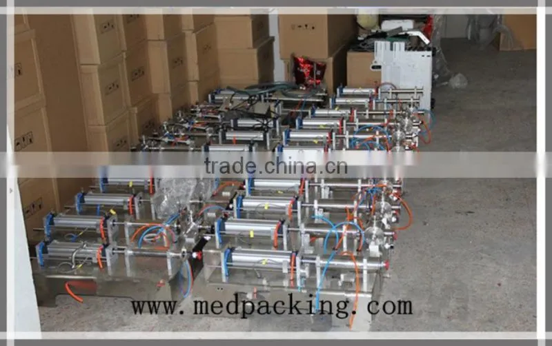 Semi-automatic Pneumatic Filling machine for Paste&Viscous Liquid cream paste filling machine 5-100ml