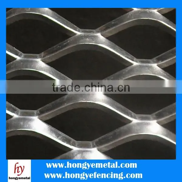 Heavy Duty Vinyl Coated Stainless Steel Expanded Metal Mesh Panel For Trailer