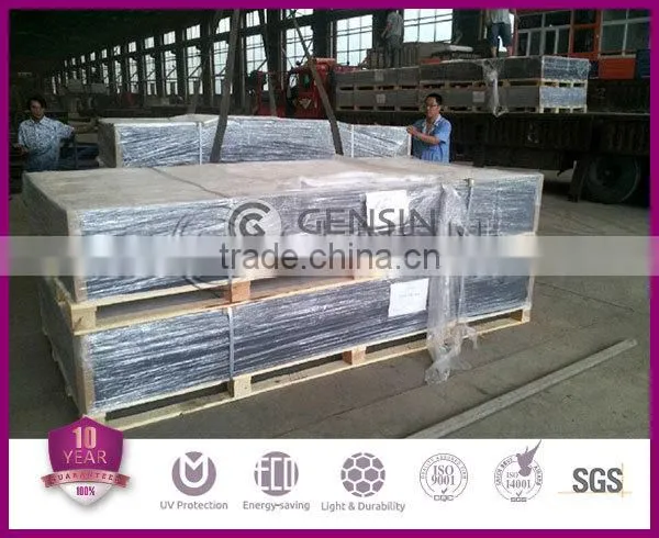 10YEARS warranty Grade A quality polycarbonate material hippolon sheets