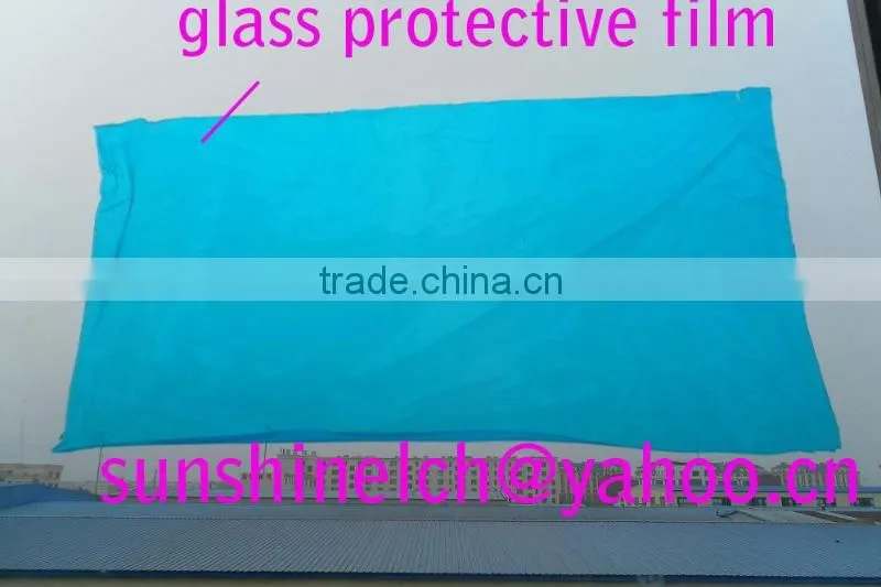 glass attached adhesive films