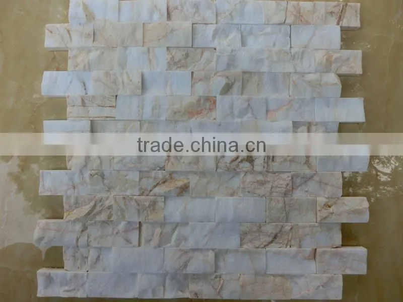 Glass marble mix mosaic carpet design on sale