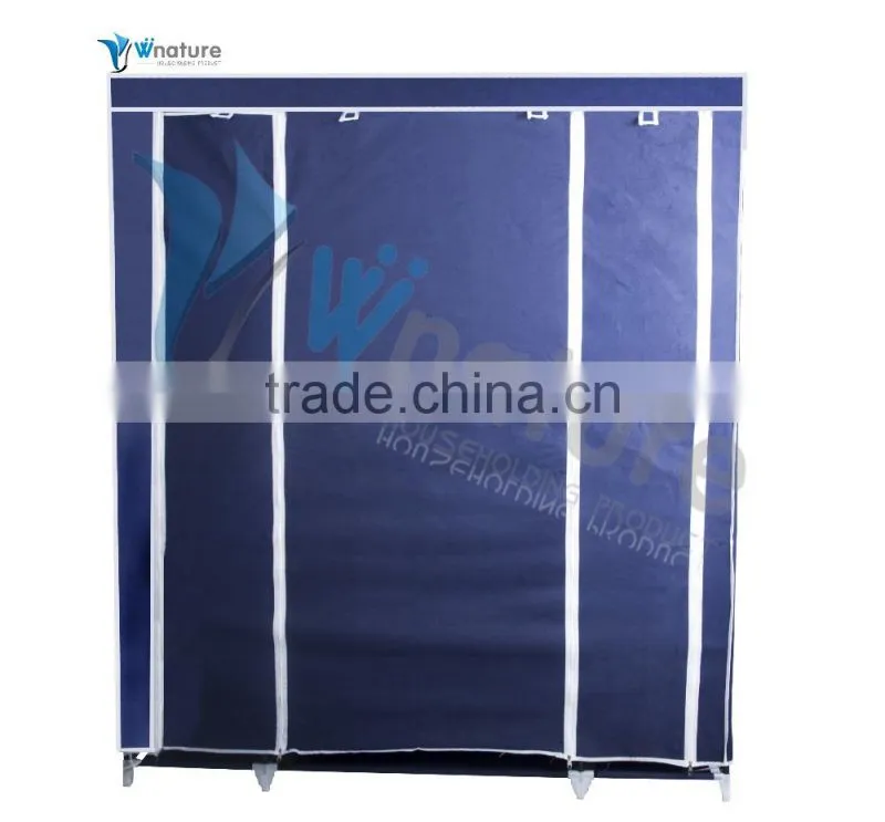 folding fabric Wardrobe, portable wardrobe for bedroom,canvan wardrobe