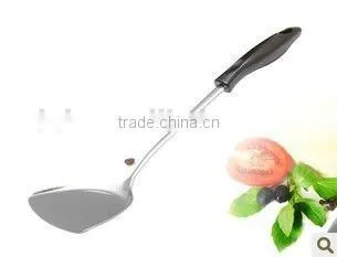 Stainless Steel Solid Turner Kitchen Utensils with SGS Silicone Coated