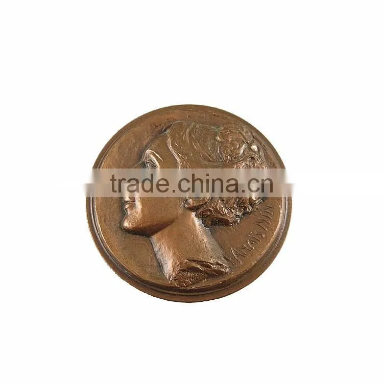 Custom Greek mythology character resin statue medallion
