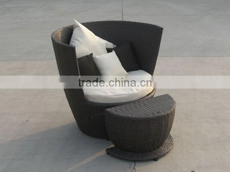 pe rattan armchair
