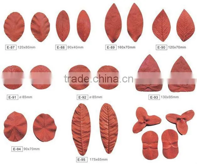 silica glue flower mould 2012