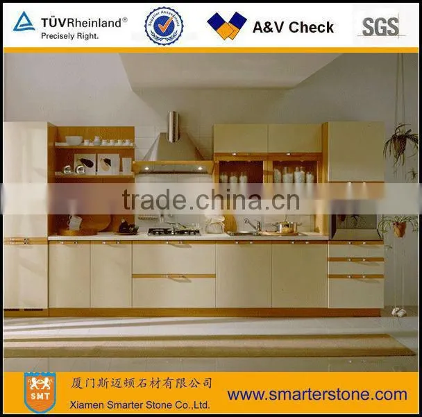 Modern PVC White Kitchen Cabinet