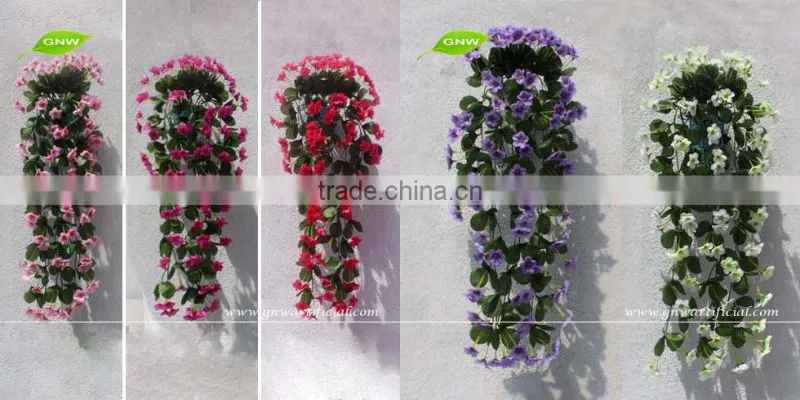GNW FLV03-1 artificial wisteria flower making for wholesale decorative wedding