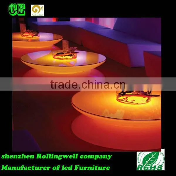 Outdoor LED Light Bench/party rental furniture