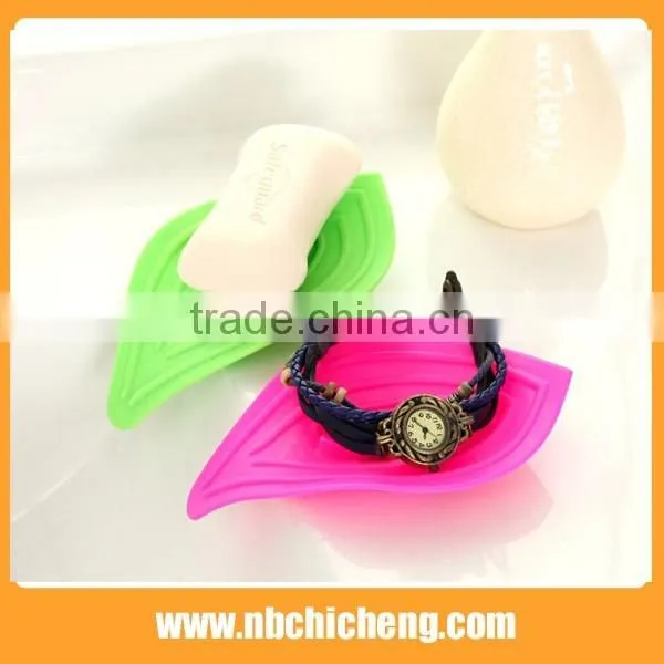Soap holder sponge holder soap dish holder leaf shape holder
