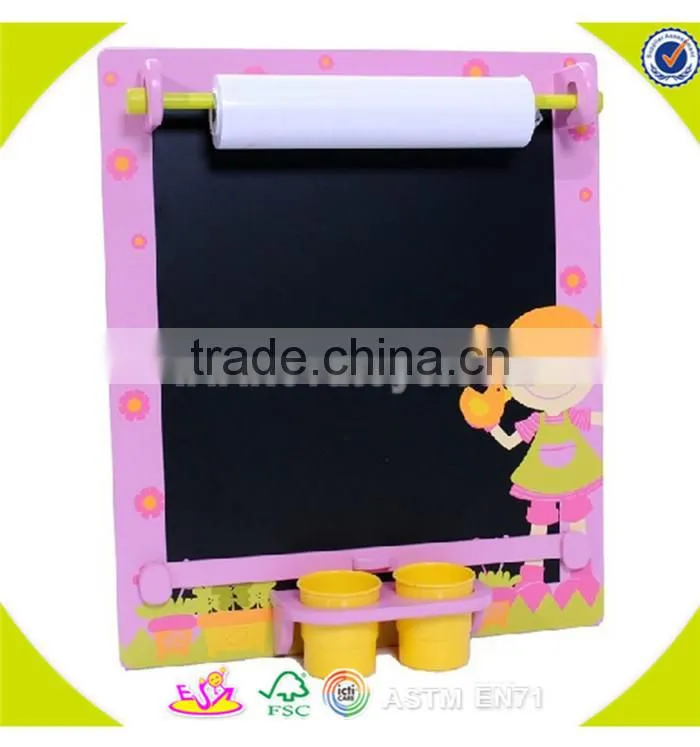 wholesale superior quality wooden kids drawing board elegant in style wooden kids drawing board W12B033