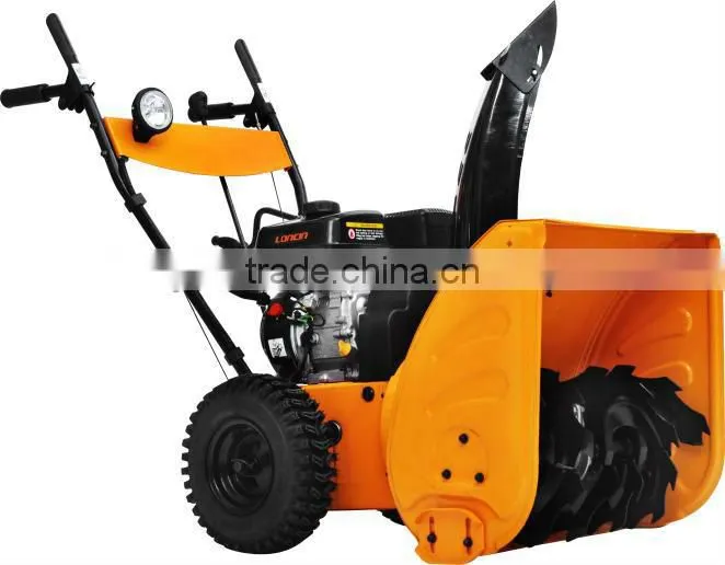 6.5HP Yard Snow Blower Cleaning Machine/Yard Snow Thrower Cleaner Machine With Electric Start