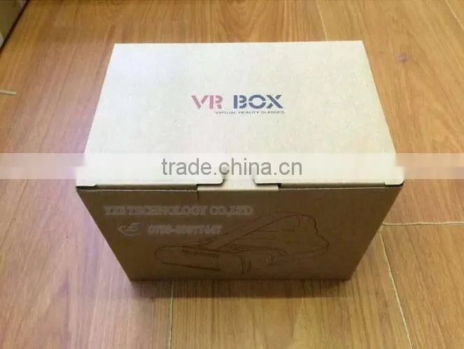 3D VR Box Headset for 3D Video Watching / Virtual Reality Glasses 4.5 - 6 inch with Controller Available