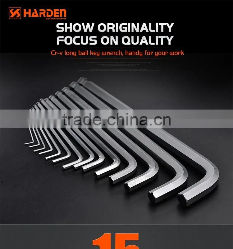 Professional Hand Tool Long ball Hex Key Wrench