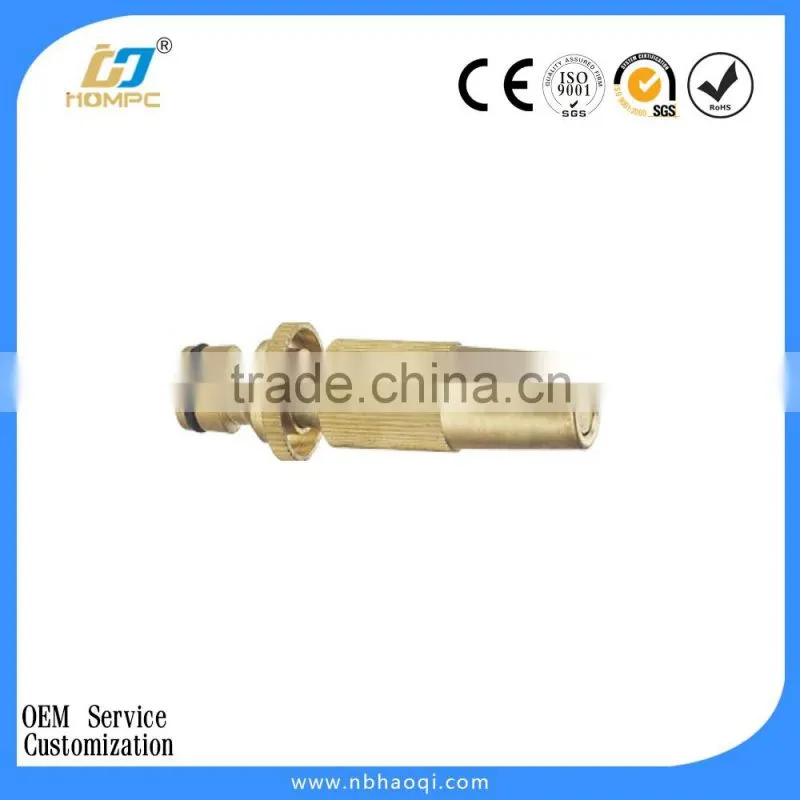 brass spray hose nozzle with coupling or connectors