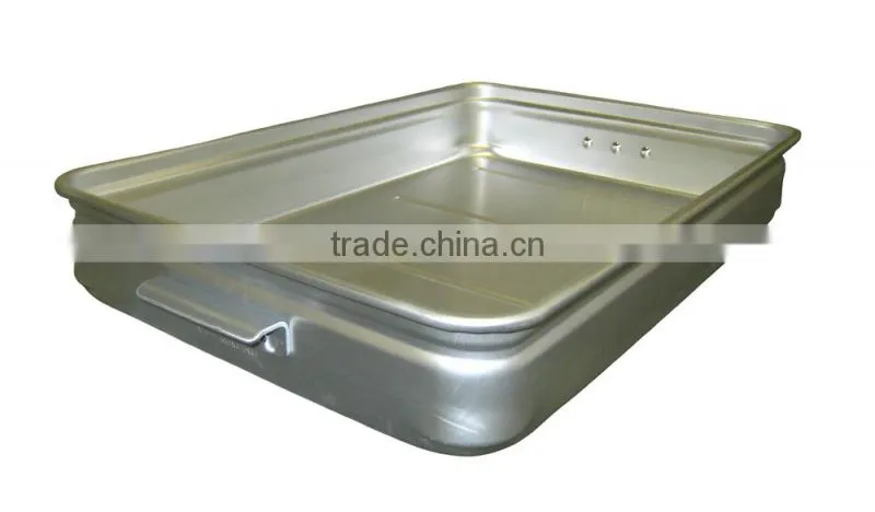 Made in Japan Anodized Aluminum Food Tray King Box Banjyu Series Gyoza Vat