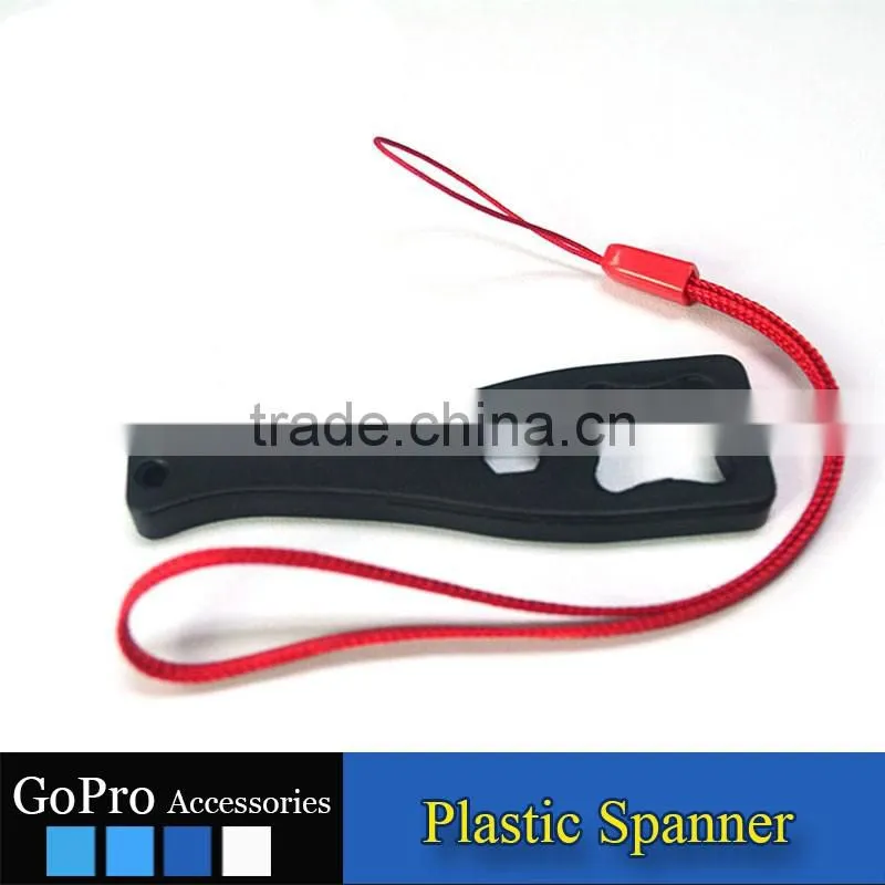 2016 New Wholesale GoPros plastic spanner 3M sticker for action camera helmet