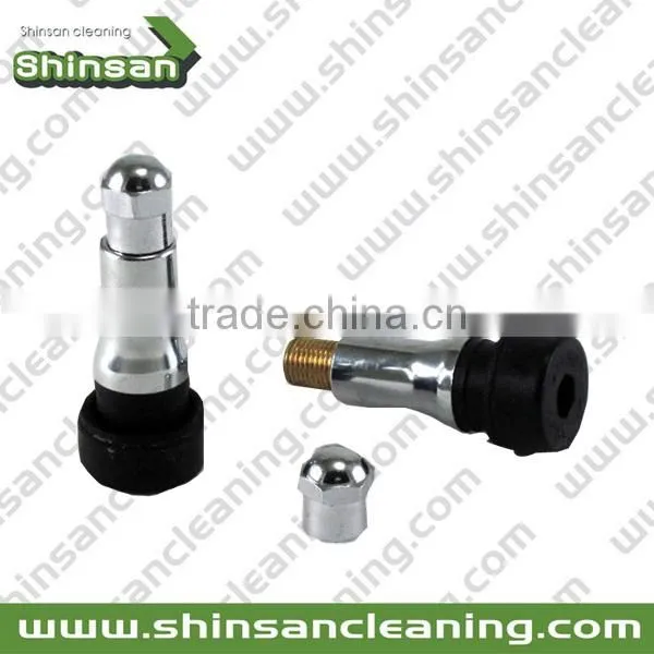 tyre valve with chrome sleeve,metal valve stems