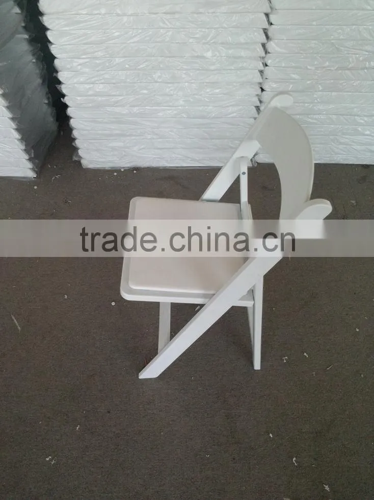 outdoor plastic chair resin folding chair for wedding rental