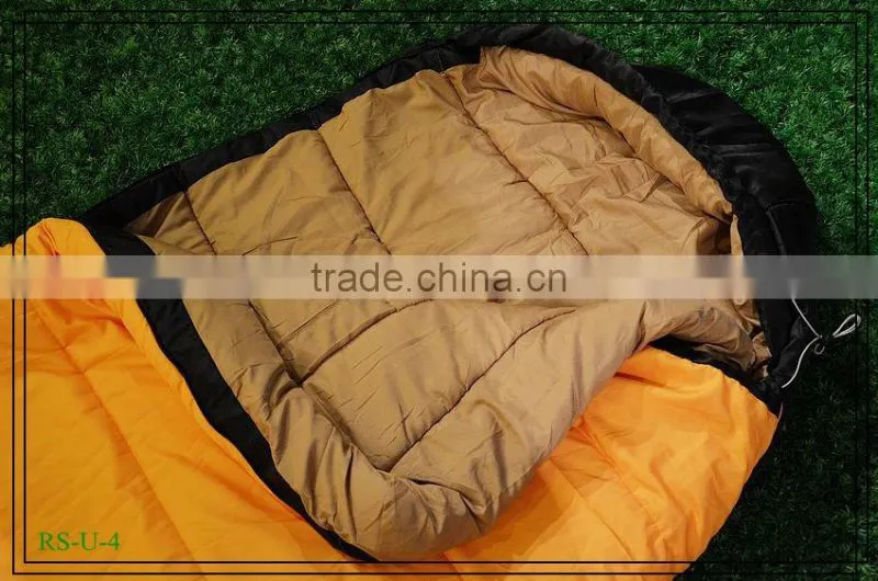 Organic Cotton Sleeping Bag Mummy Sleeping Bag for Cold Weather