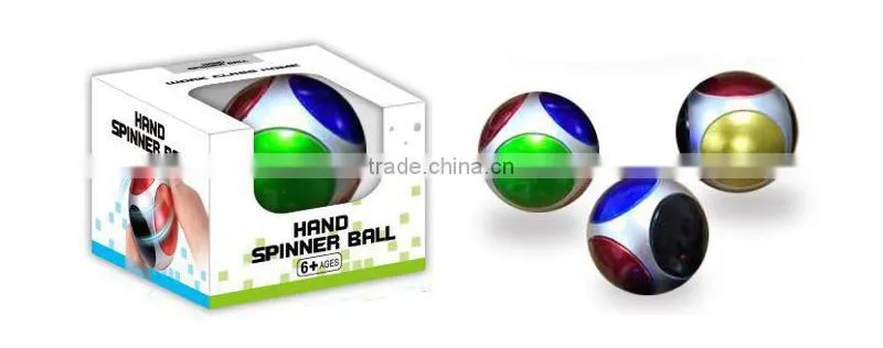 new arrival fidget toy finger top ball six sides rotation hand spinner ball