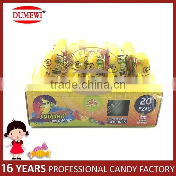 Banana Shape Sour Liquid Candy Spray