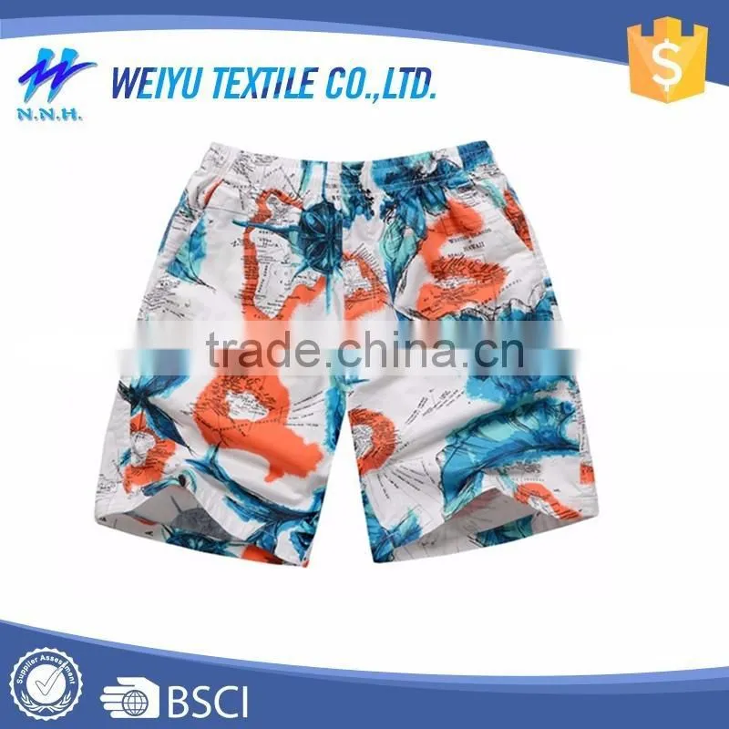 Customized printed volleyball beach shorts for men