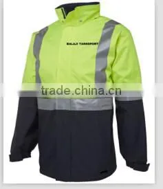 2016 OEM 88% Cotton/ 12% High Tenacity Nylon 238gsm fire retardent high vis shirt 3M reflective tape