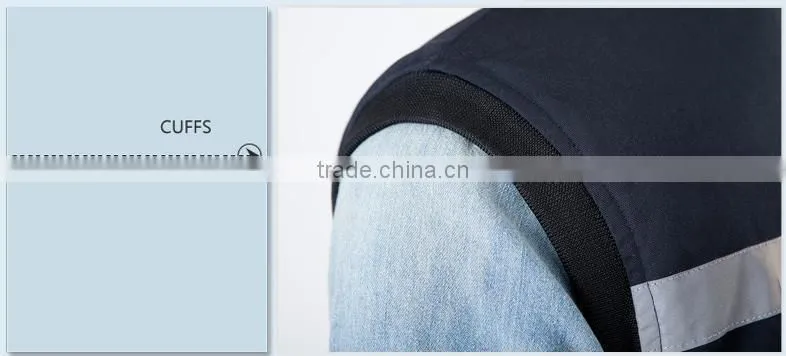2015 Outdoor Working Vest; Padded Windproof Body Warmer Vest; Breathable Sleeveless Work Vest