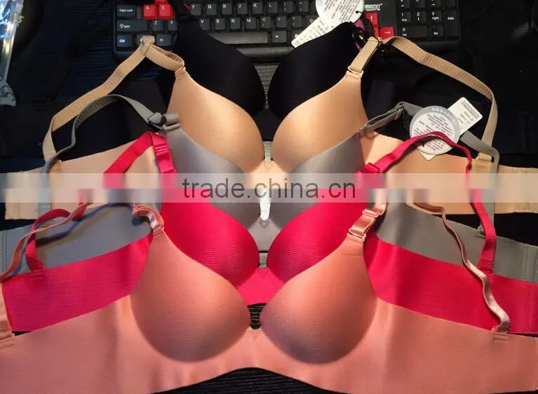 GZY garment stock lots sexy bra comfortable lace bra Cheap nylon/spandex bra