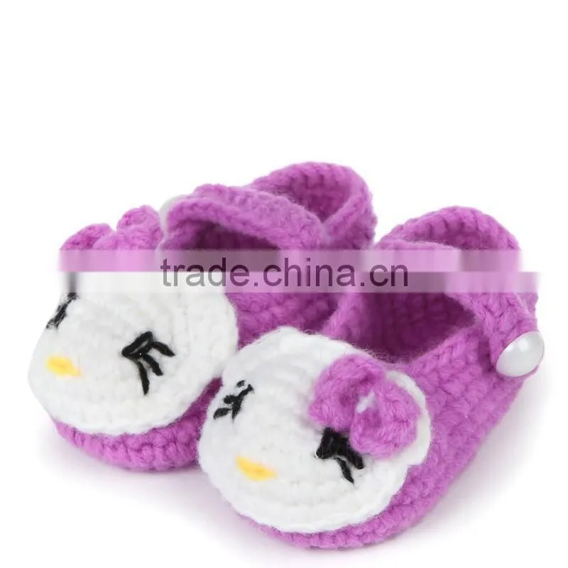 wholesale baby adult hand crochet wool shoes LBS20151223-21