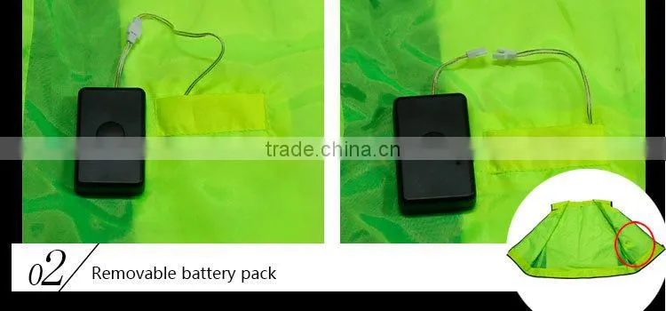 breatheable reflective running clothing /vest/gear for runner at night