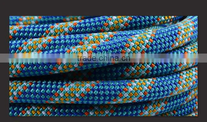 Outdoor power rope climbing rope climbing rope rope climbing rope safety rope high-altitude anti-fall insurance rope equipment
