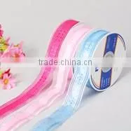 25mm Jacquard Sheer Organza Ribbon
