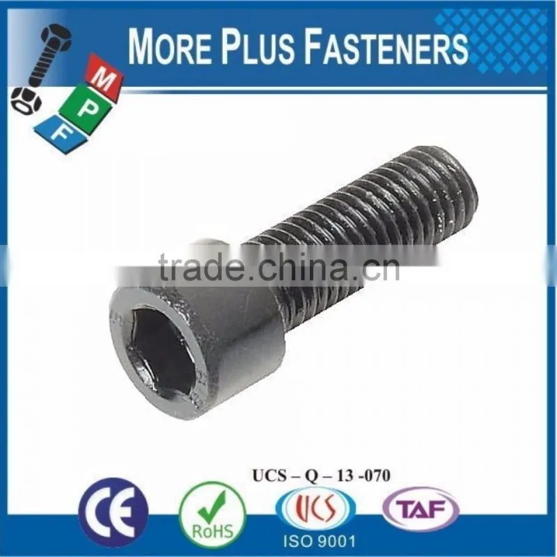 Made in Taiwan Plain Alloy Steel Black Oxide Metric Stainless Steel Socket Head Cap Screw
