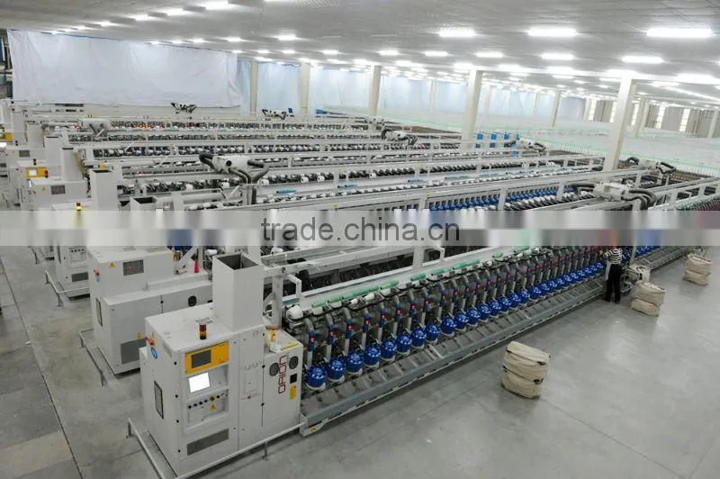 cheap polyester ring twist raw yarn with high strength