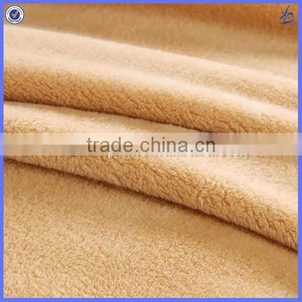 woven fleece flannel blanket/baby soft thick fleece blanket