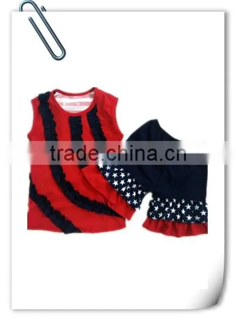 Unique baby names image Boutique Clothes Summer boys' t-shirt and girls ' tops children clothing set