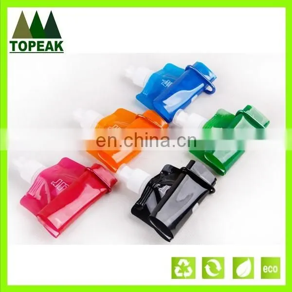 Hot sale Bicycle Cycling Foldable Water Bottles collapsible sport bottle