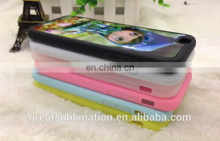TPU+PC sublimation printable i phone 6 cases