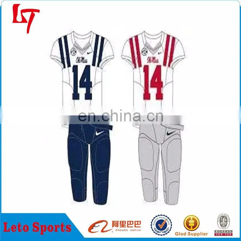 Custom American Football Tops Professional Athletic Apparel Manufacturers