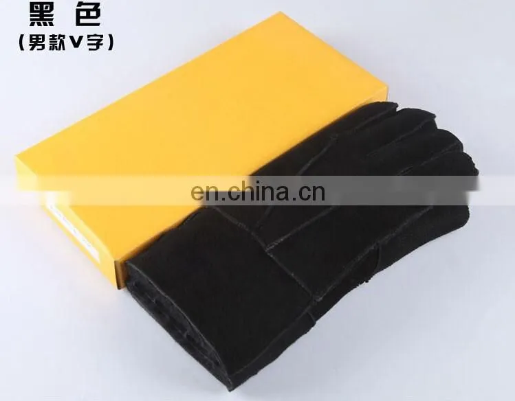 Factory direct supply leather work glove