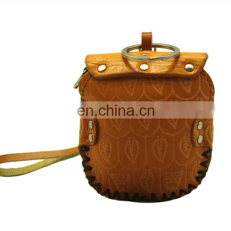 Custom funny key chain coin purse coin purses wholesale women leather coin purse MCP-0069