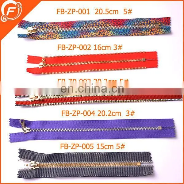 china fashion metal zipper