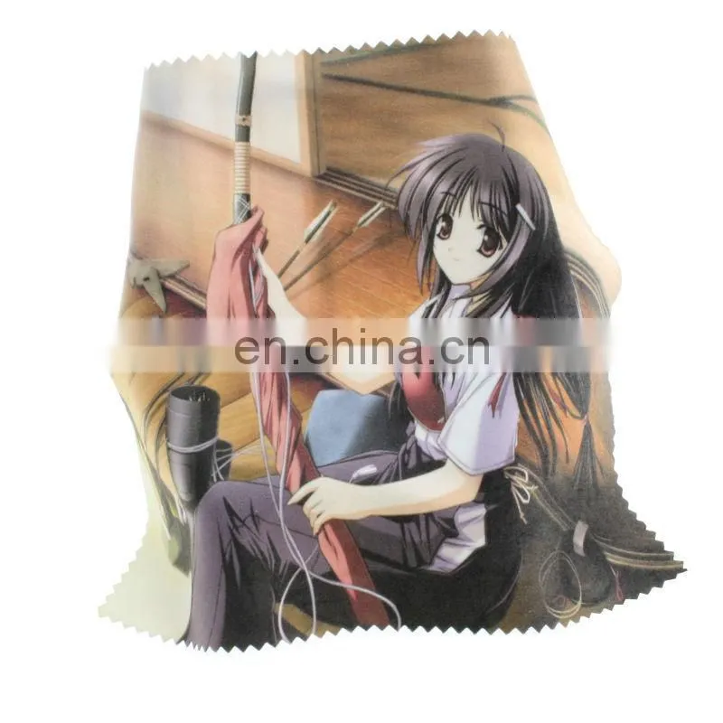 custom making printable high quality diamond cleaning cloth