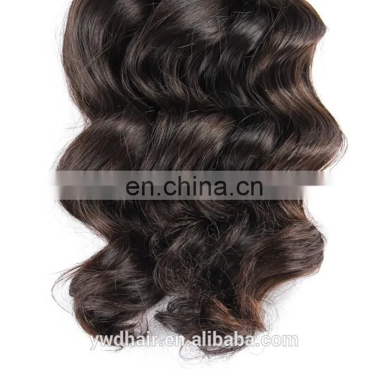 Unprocessed 8A Wholesale Indian Virgin Hair Full Cuticle Ponytail Bulk Hair Deep Wave Human Hair For Braiding Paypal Accept