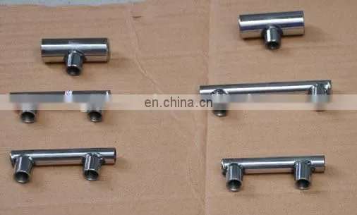 OEM fabrication from foshan factory stainless steel tee spray bar bentley bracket