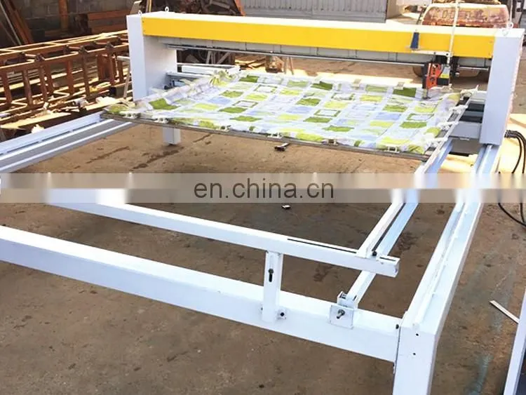 Computerized high speed single needle head quilting machine for sale