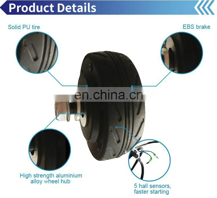 Hongjun 4 Inch Brushless DC Motor for Electrical Scooter