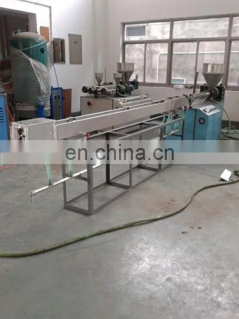 Stick Making Machines HAS Video Lollipop Candy Plastic Extruding Machine Plastic Pipe Double-screw